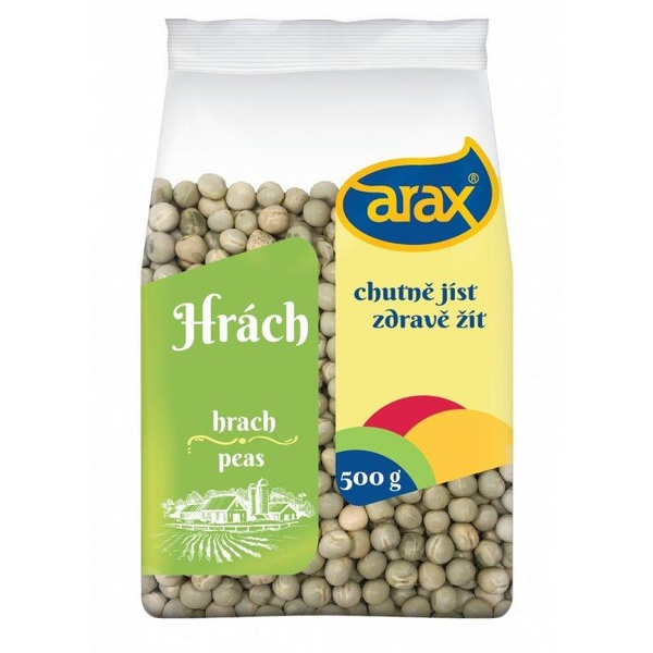 ARAX Hrách zelený celý 500 g - 