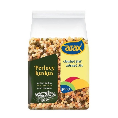 ARAX Kuskus perlový tříbarevný semolina 500 g