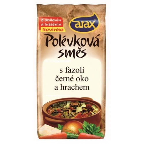 ARAX PS Fazole černé oko a hrách 160 g