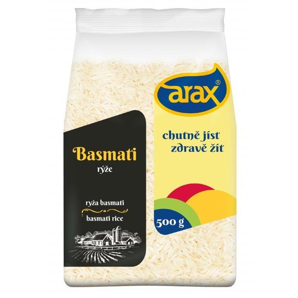 ARAX Rýže Basmati bílá 500 g - 