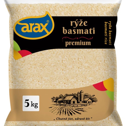 ARAX Rýže Basmati bílá 5 kg