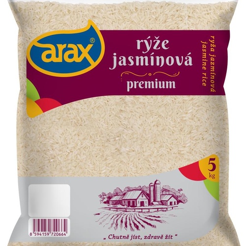 ARAX Rýže jasmínová 5 kg