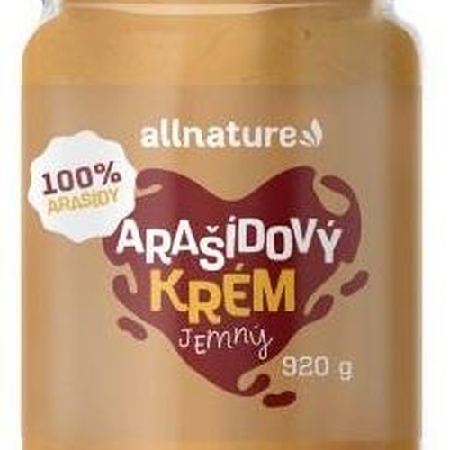 Allnature Arašídový krém jemný 920 g