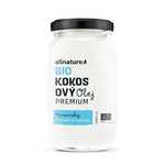 Vitamin E v bio panenském kokosovém oleji 1000 ml označuje klíč k vitalitě pleti