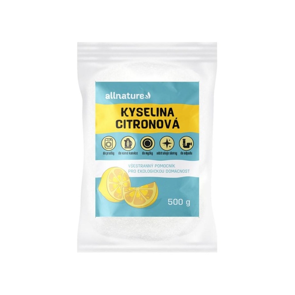 Allnature Kyselina citronová 500 g - 