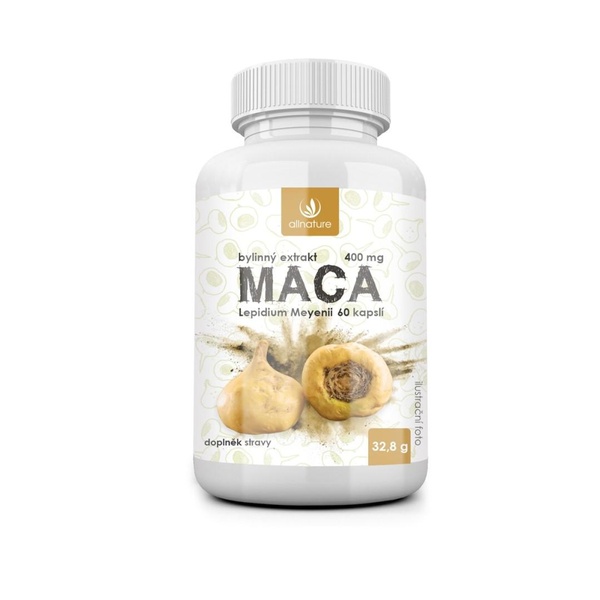 Allnature Maca bylinný extrakt 60 cps. - 