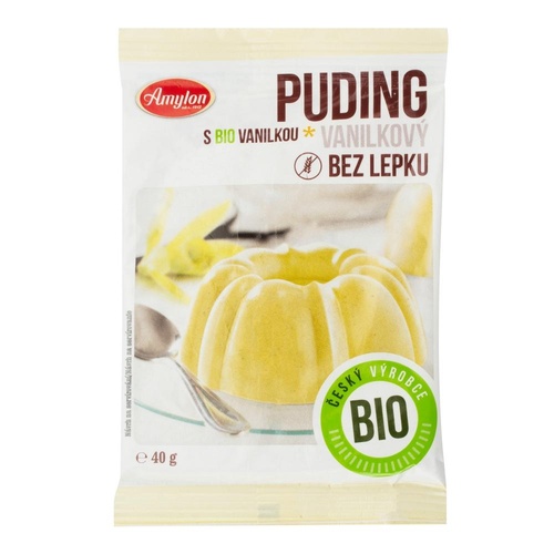 Amylon Bio Pudink vanilkový Bezlepkový 40 g