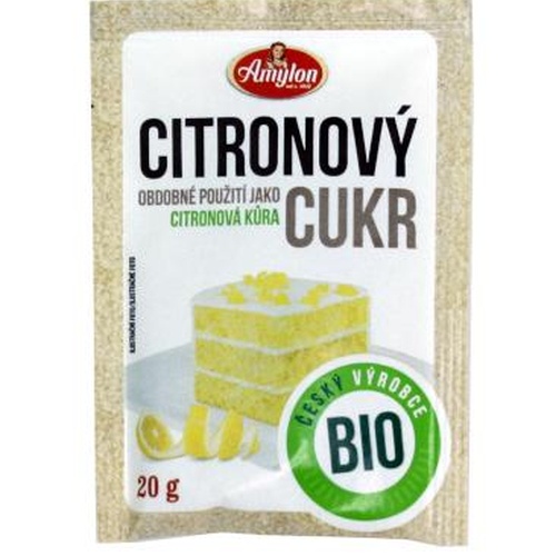 Amylon Citronový cukr BIO 20g