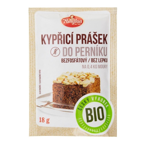 Amylon, a.s. BIO Kypřící prášek do perníku BZL 18g