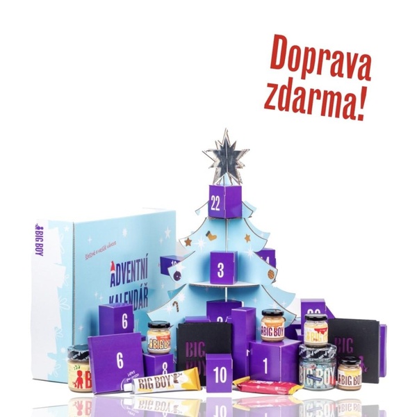 Roztančete své chuťové pohárky. Adventní kalendář BIG BOY 2023 plný sladkých překvapení - 