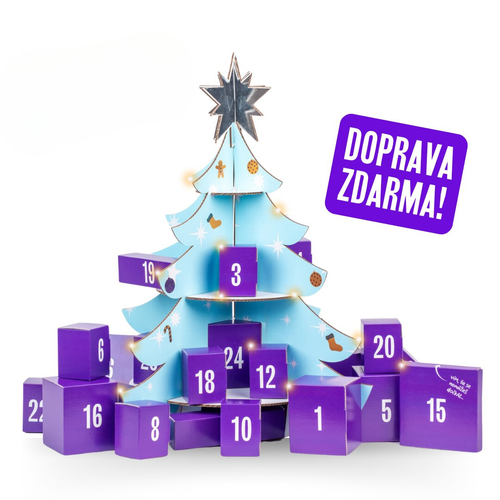 Adventní kalendář BIG BOY® 2024 plný sladkých a výživných oříškových pokladů