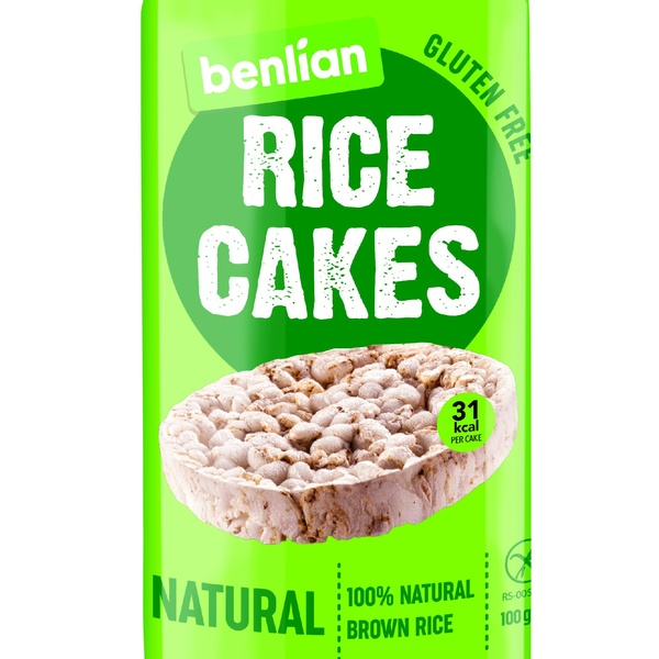 Benlian Rice cakes rýžové chlebíčky přírodní 100 g - 