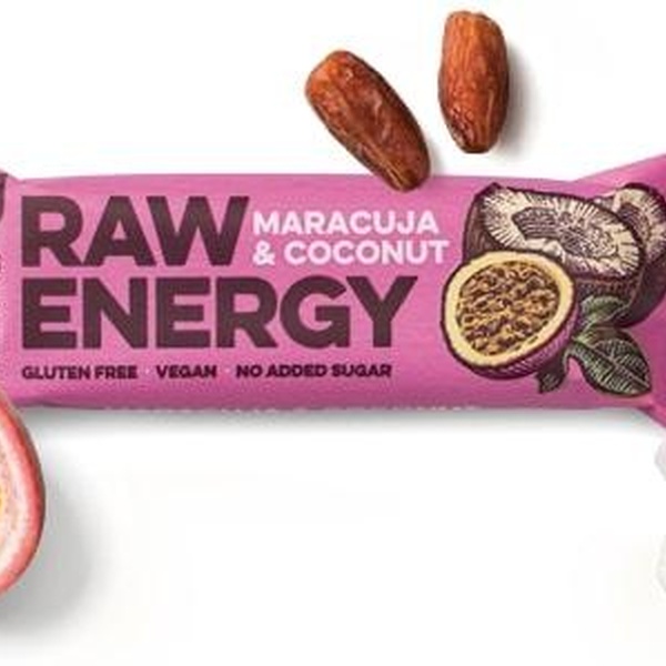 Dvojice pro život maracuja a kokos v Bombus RAW Energy 50 g - 