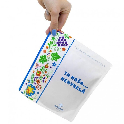 Coffeespot Ta naša nekyselá - espresso směs Množství: 250G