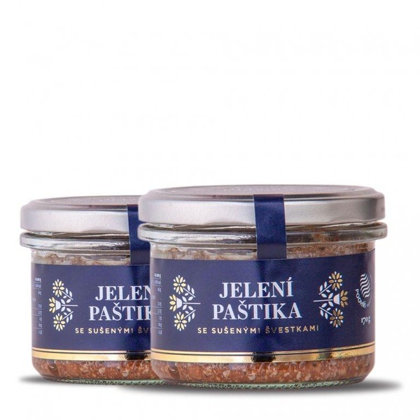 Čongrády Jelení paštika se sušenými švestkami 170 g - 