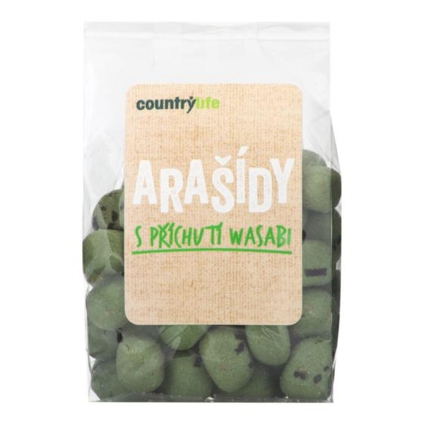 Arašídy 100 g s příchutí záhady. Wasabi klíč k zdravému stárnutí - 