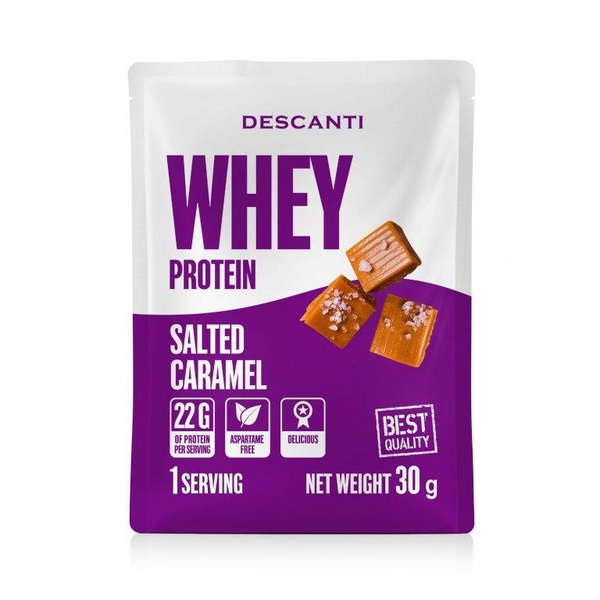 DESCANTI s.r.o Descanti whey protein - slaný karamel Množství: 30 g - 