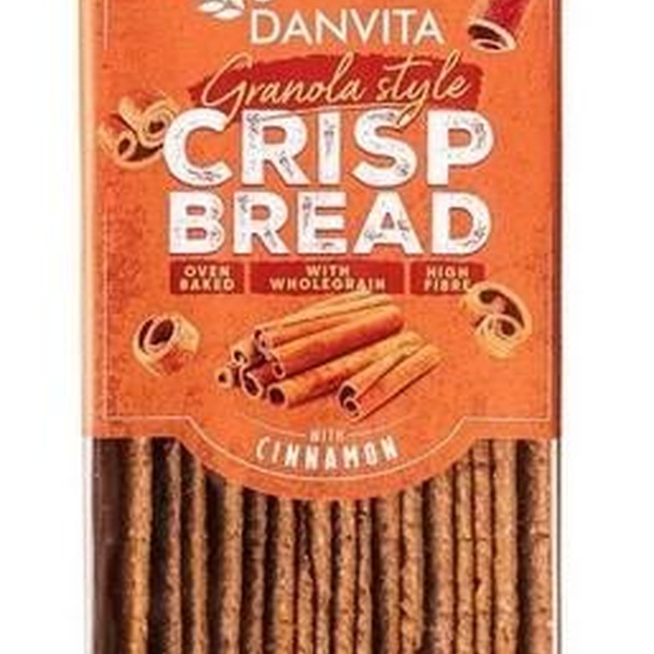 Danvita Křehké pšeničné granola plátky se skořicí 130 g - 