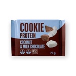 Sladké sny s kokosovo-čokoládovou pochoutkou. Descanti Cookie protein kokos a mléčná čokoláda 70 g