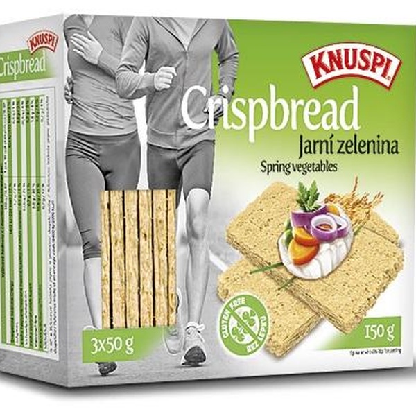Extrudo Knuspi køehký chléb jarní zelenina 150 g - 
