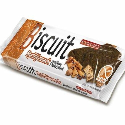 Extrudo - Rychlý snack perníkový v hořké polevě bez lepku 24 g