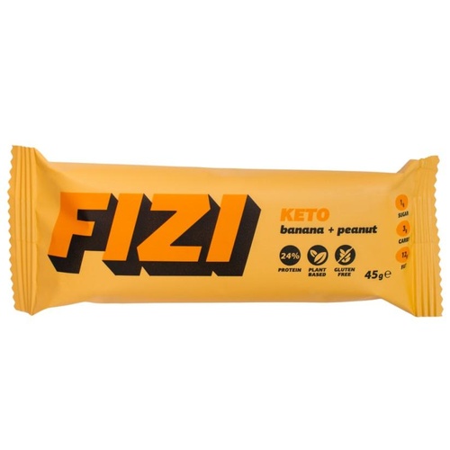 FIZI Keto proteinová tyčinka - banán a arašídy 45 g
