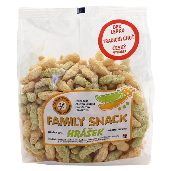 Family snack HRÁŠEK sáček 100g - 