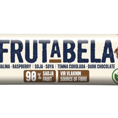 Fructal Frutabela nature malina v čokoládě bez cukru 35 g