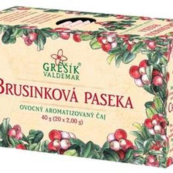GREŠÍK Brusinková paseka 20 n.s. Ovocný čaj - 
