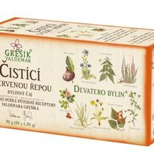 GREŠÍK Čaj Devatero bylin Čistící 20 n.s.