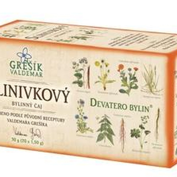 GREŠÍK Čaj Devatero bylin Slinivkový 20 n.s. - 
