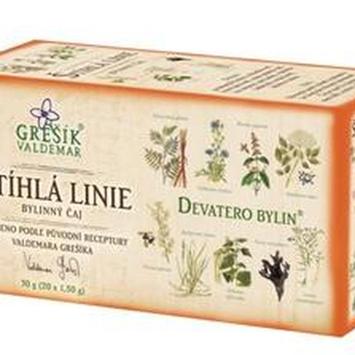 GREŠÍK Čaj Devatero bylin Štíhlá linie 20 n.s.