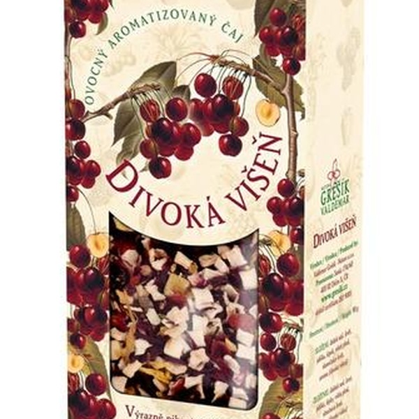 GREŠÍK Divoká višeň Ovocný čaj krab. 90 g - 