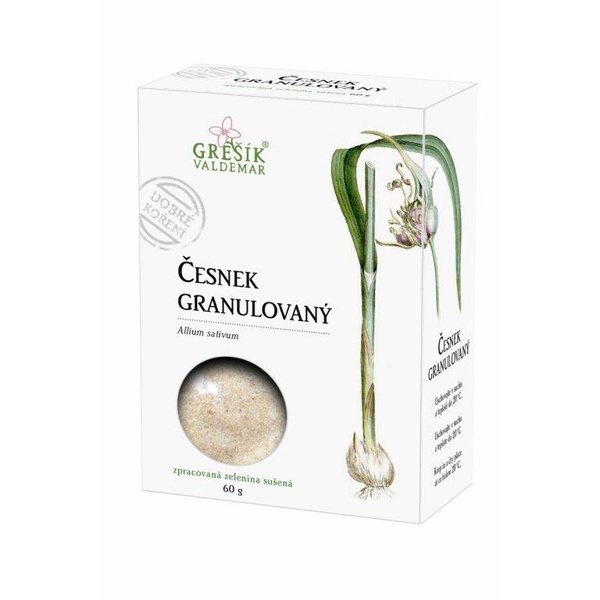 GREŠÍK Dobré koření Česnek granulovaný 60 g - 
