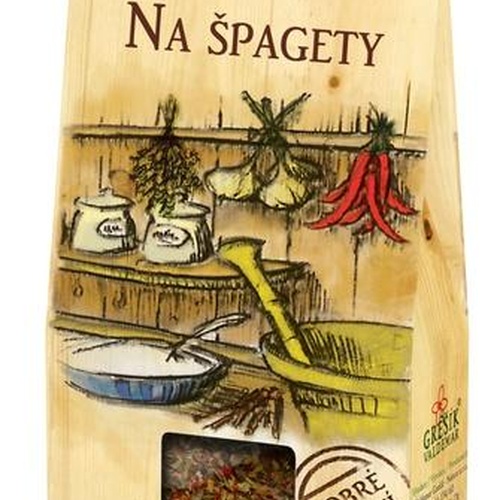 GREŠÍK Dobré koření Na špagety 30 g