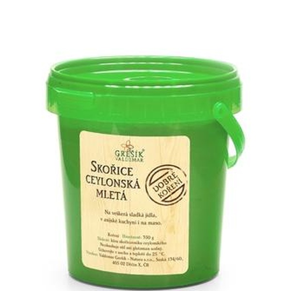 GREŠÍK Dobré koření Skořice ceylonská mletá 350 g - 