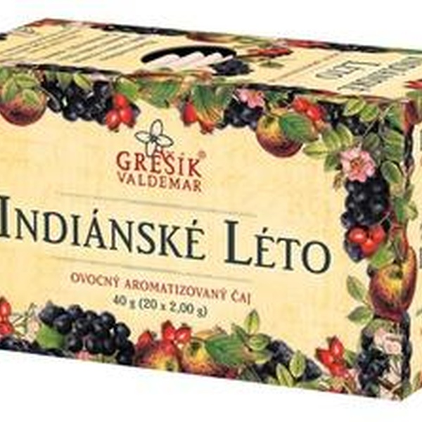 GREŠÍK Indiánské léto  Ovocný čaj 20 n.s. - 