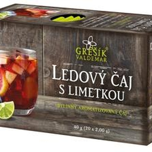 GREŠÍK Ledový čaj s limetkou 20 n.s.