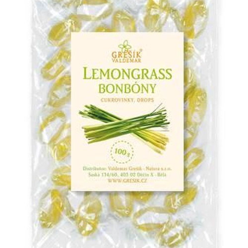 GREŠÍK Lemongrass bonbóny 100g