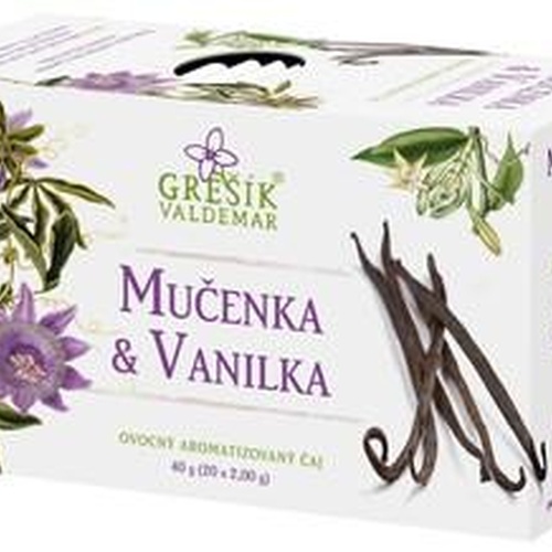GREŠÍK Ovocný čaj Mučenka & Vanilka 20 n.s.