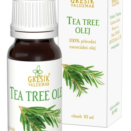 GREŠÍK Přírodní esenciální olej - Tea Tree 10 ml