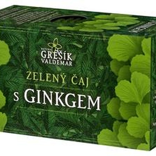GREŠÍK Zelený čaj s ginkgem 20 n.s.