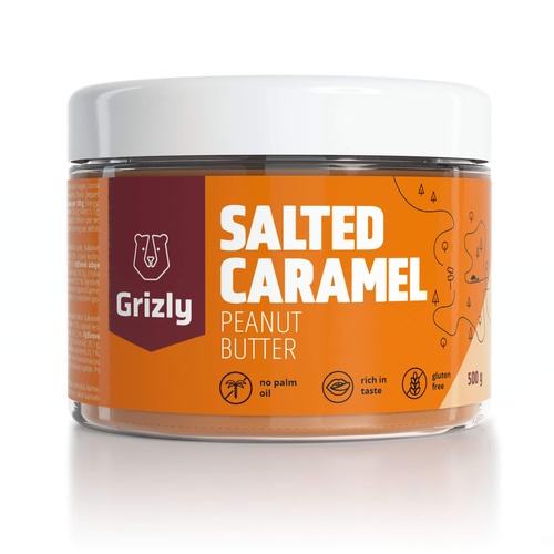 Když emoce a výkon se spojují v lahodné chuti. Arašídový krém slaný karamel 500 g