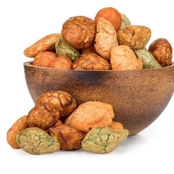 Přírodní symfonie pro veganské gurmány. Arašídy Japonská směs 250 g - 