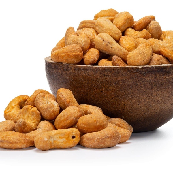 Dokonalý zážitek pro milovníky pikantních chutí kešu solené pikantní 250 g - 