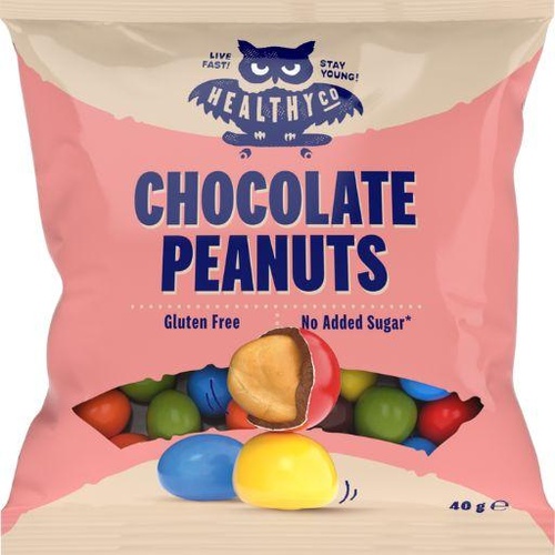 HealthyCo Chocolate Peanuts 40 g