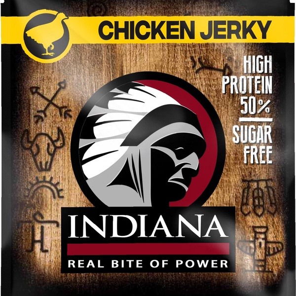 INDIANA s.r.o. INDIANA Jerky ORIGINAL  - sušené kuřecí maso Množství: 25 g - 