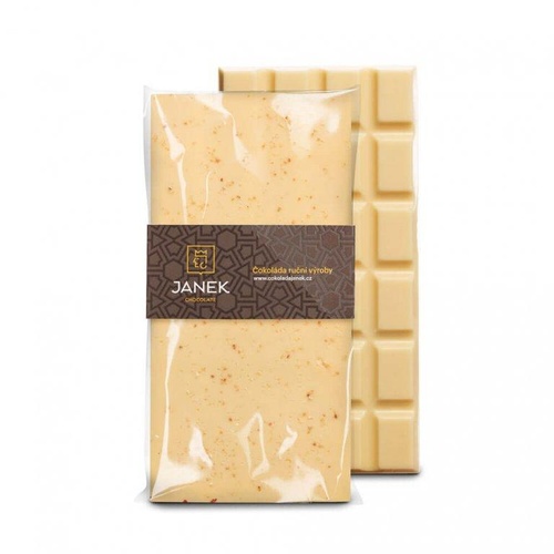 JANEK 38% Čokoláda bílá se solí 85g