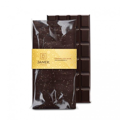 JANEK 64% Čokoláda tmavá se solí 85g
