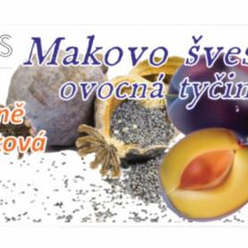 Josef ´s snacks Josef's snacks Ovocná tyčinka makovo švestková 33 g